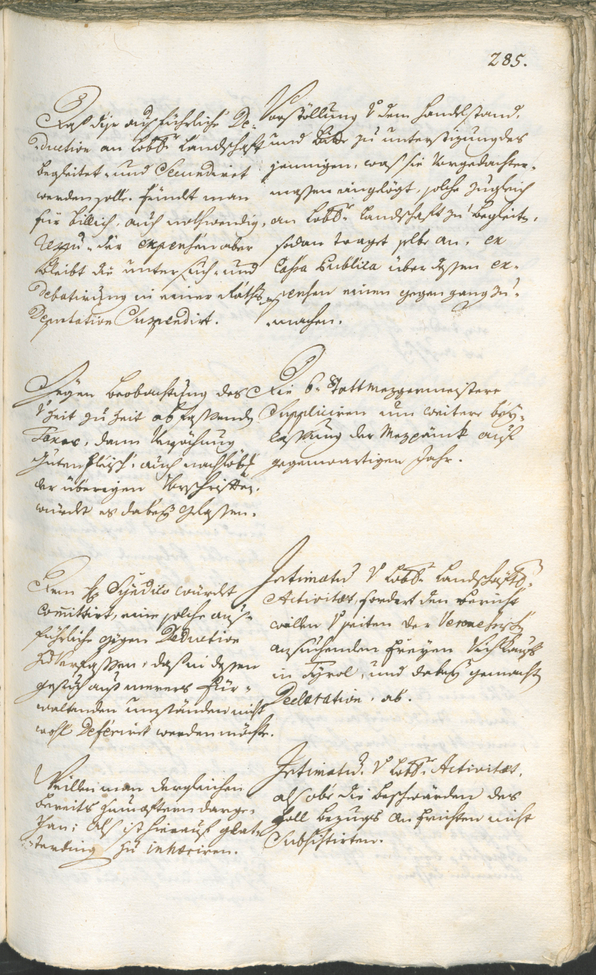 Civic Archives of Bozen-Bolzano - BOhisto Ratsprotokoll 1762/65 