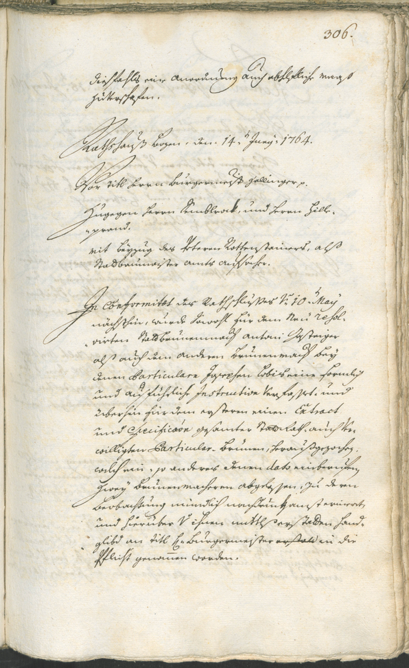 Civic Archives of Bozen-Bolzano - BOhisto Ratsprotokoll 1762/65 