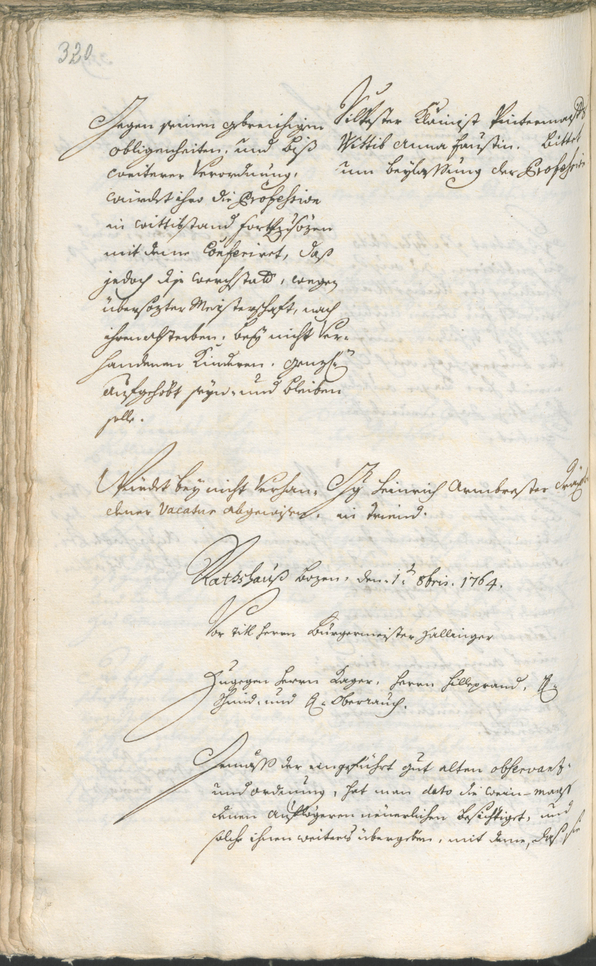 Civic Archives of Bozen-Bolzano - BOhisto Ratsprotokoll 1762/65 