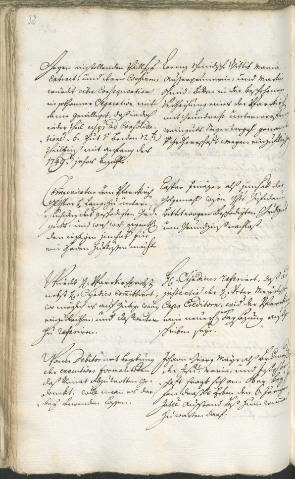 Civic Archives of Bozen-Bolzano - BOhisto Ratsprotokoll 1762/65 