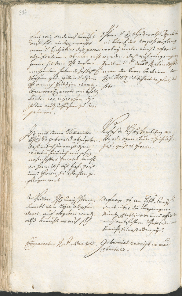 Stadtarchiv Bozen - BOhisto Ratsprotokoll 1762/65 