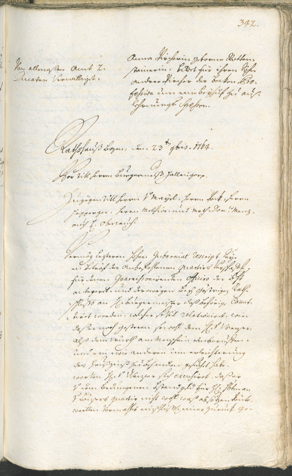 Civic Archives of Bozen-Bolzano - BOhisto Ratsprotokoll 1762/65 