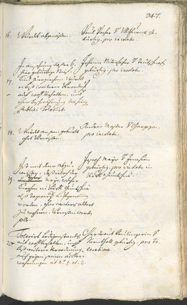 Civic Archives of Bozen-Bolzano - BOhisto Ratsprotokoll 1762/65 