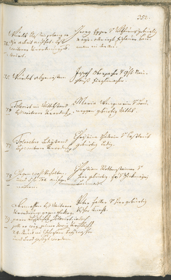 Archivio Storico della Città di Bolzano - BOhisto protocollo consiliare 1762/65 