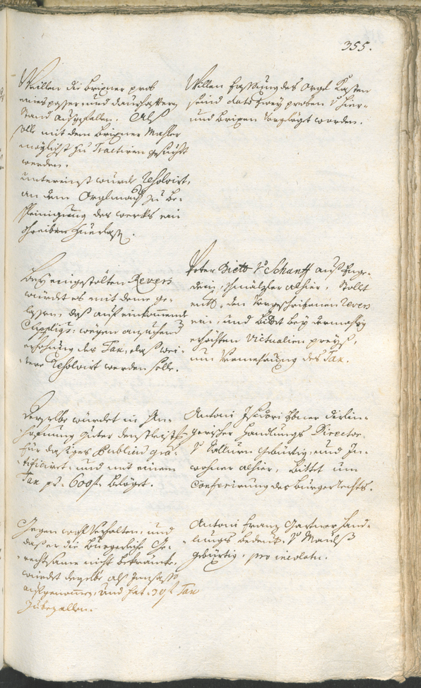 Archivio Storico della Città di Bolzano - BOhisto protocollo consiliare 1762/65 