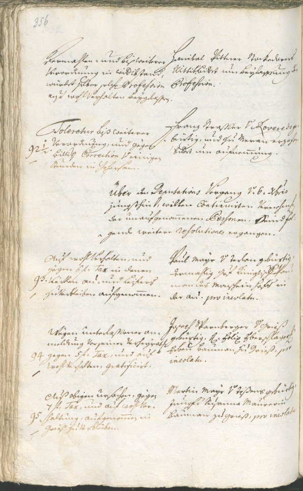 Civic Archives of Bozen-Bolzano - BOhisto Ratsprotokoll 1762/65 