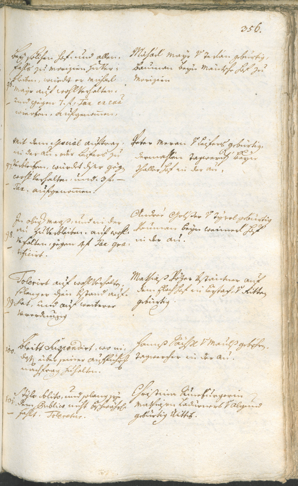 Stadtarchiv Bozen - BOhisto Ratsprotokoll 1762/65 