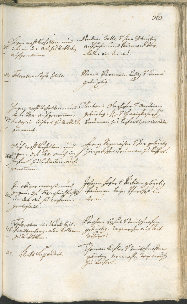 Stadtarchiv Bozen - BOhisto Ratsprotokoll 1762/65 