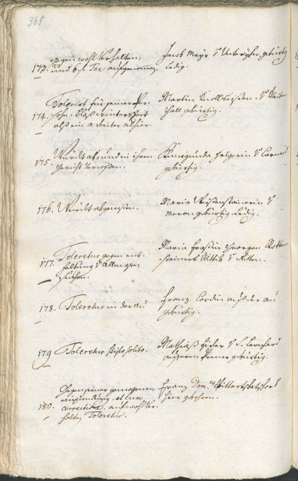 Civic Archives of Bozen-Bolzano - BOhisto Ratsprotokoll 1762/65 