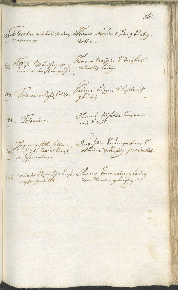 Civic Archives of Bozen-Bolzano - BOhisto Ratsprotokoll 1762/65 