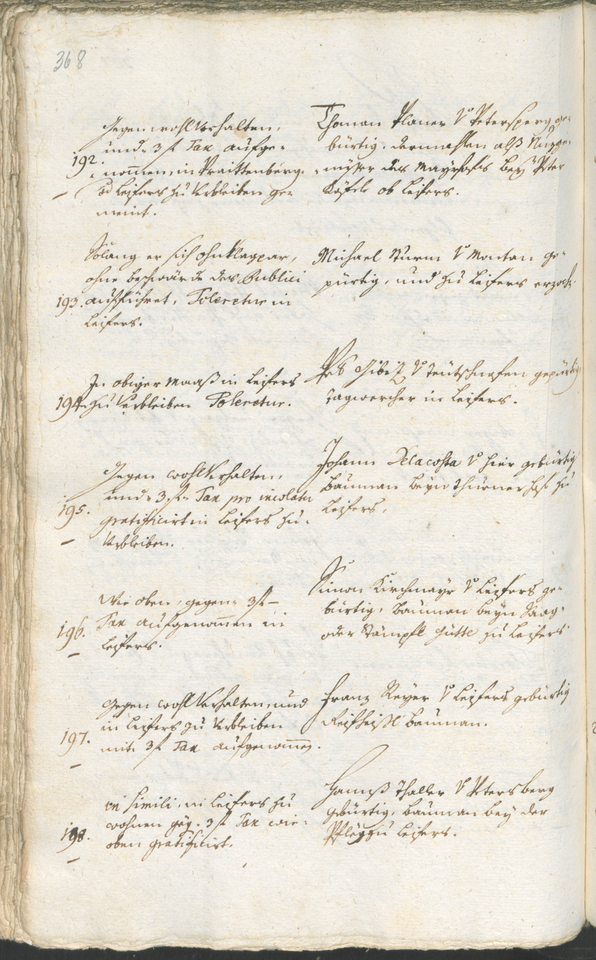 Civic Archives of Bozen-Bolzano - BOhisto Ratsprotokoll 1762/65 