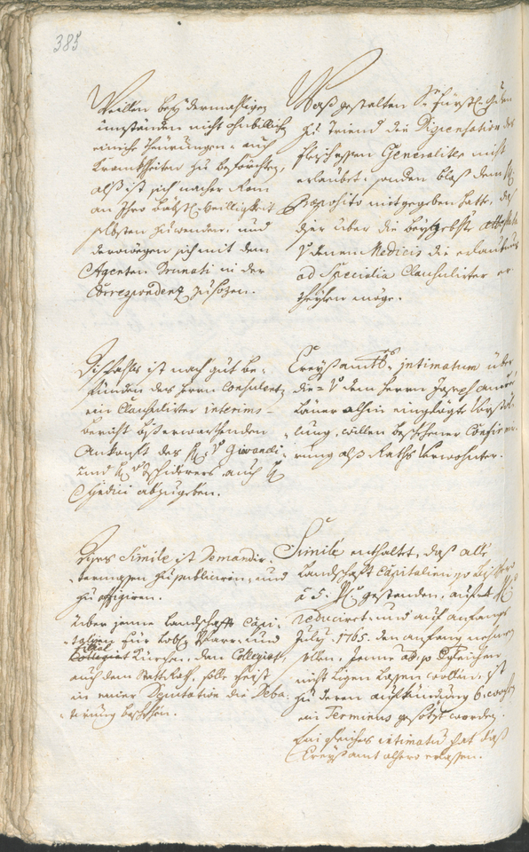 Archivio Storico della Città di Bolzano - BOhisto protocollo consiliare 1762/65 