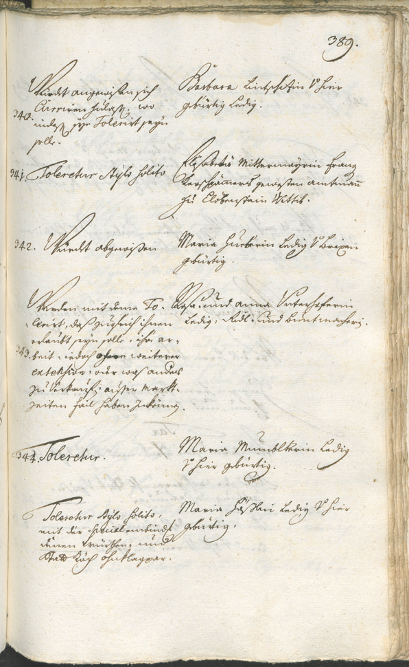 Civic Archives of Bozen-Bolzano - BOhisto Ratsprotokoll 1762/65 