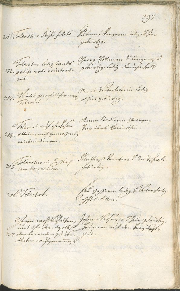 Civic Archives of Bozen-Bolzano - BOhisto Ratsprotokoll 1762/65 