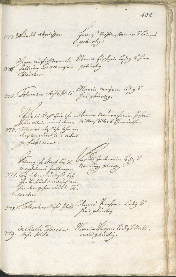 Stadtarchiv Bozen - BOhisto Ratsprotokoll 1762/65 