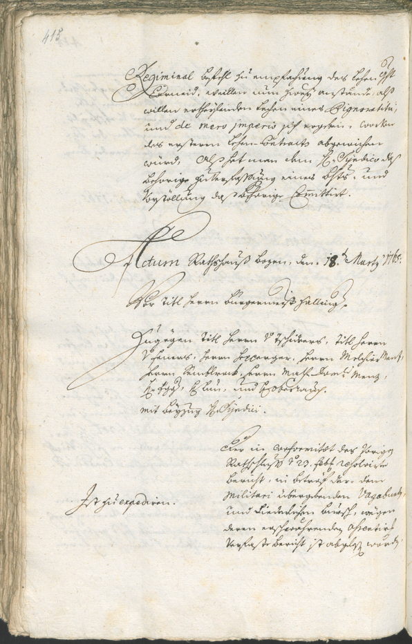 Civic Archives of Bozen-Bolzano - BOhisto Ratsprotokoll 1762/65 