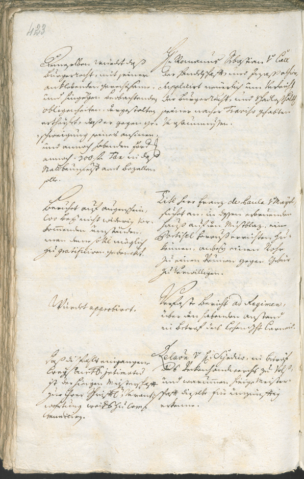 Archivio Storico della Città di Bolzano - BOhisto protocollo consiliare 1762/65 