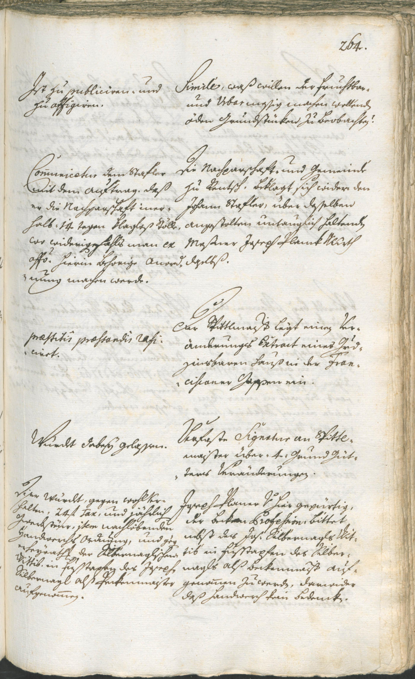 Stadtarchiv Bozen - BOhisto Ratsprotokoll 1762/65 