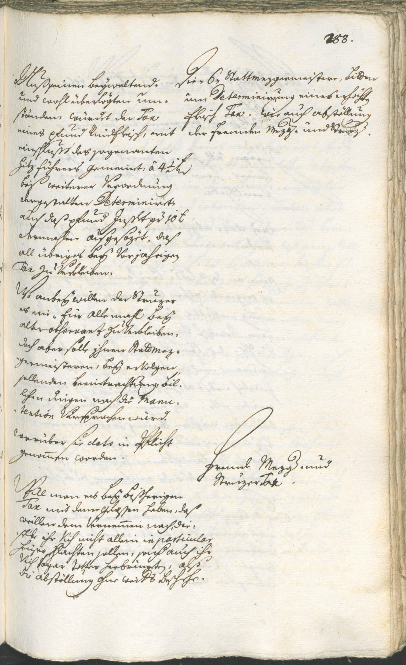 Stadtarchiv Bozen - BOhisto Ratsprotokoll 1762/65 