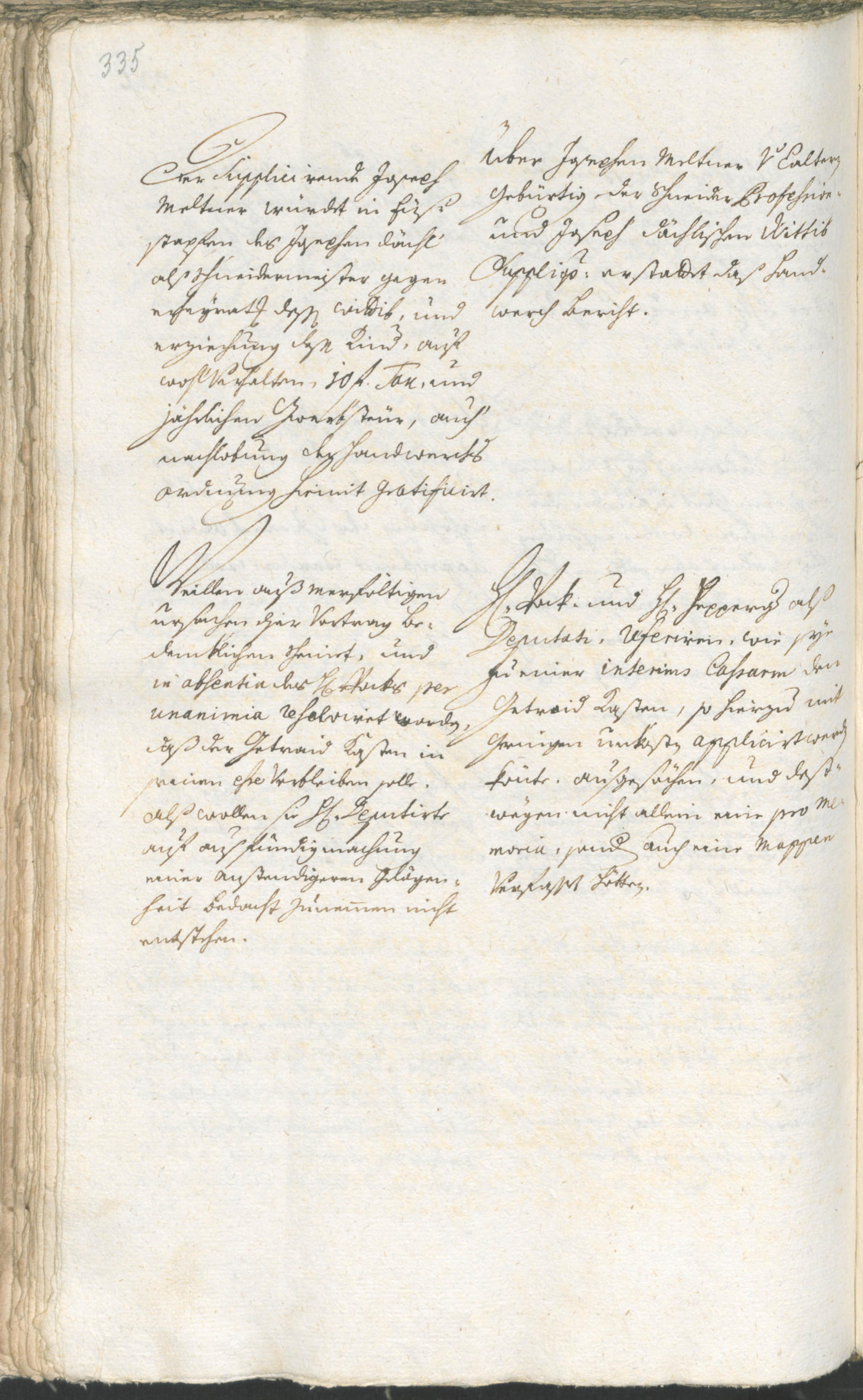 Stadtarchiv Bozen - BOhisto Ratsprotokoll 1762/65 