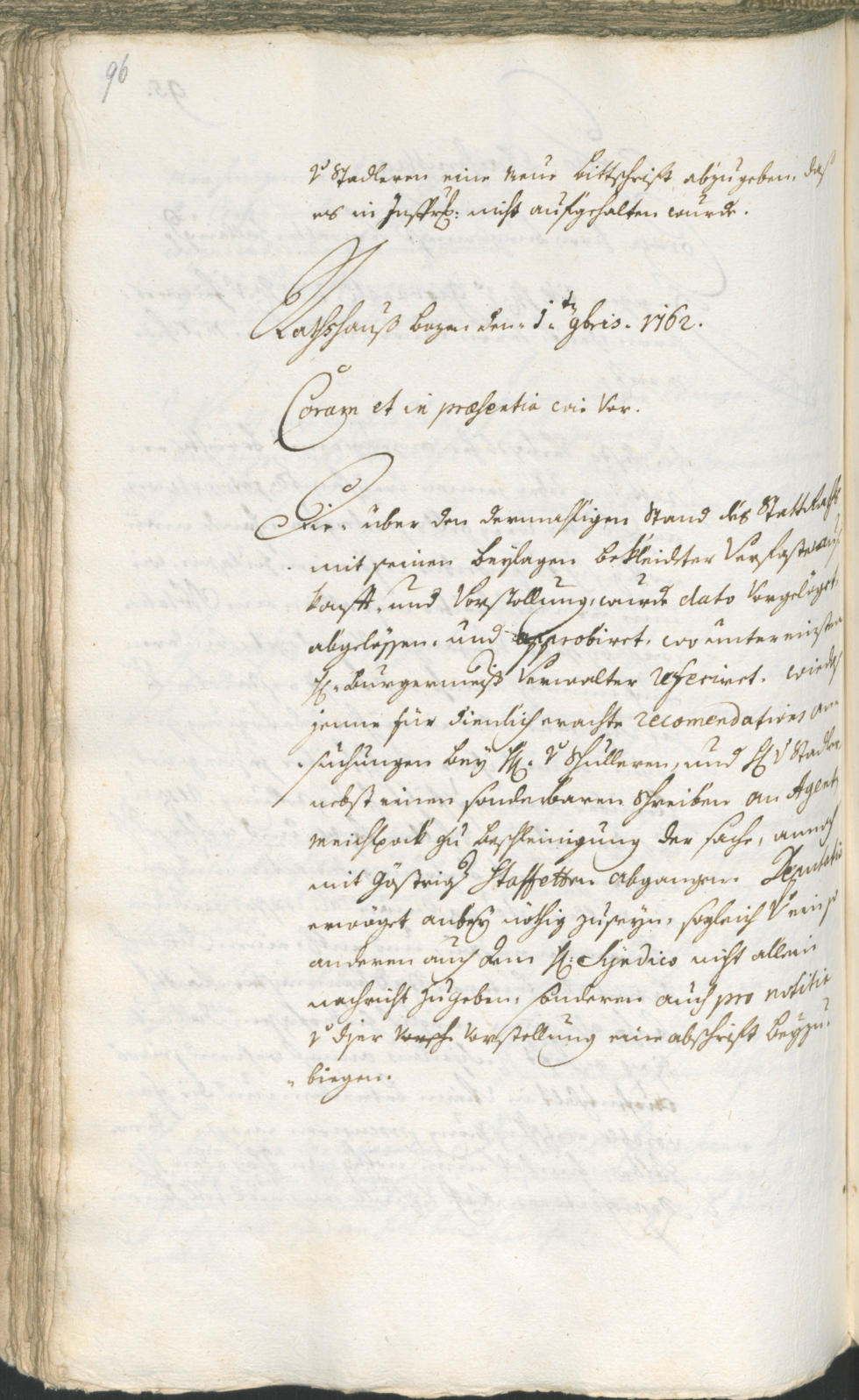 Civic Archives of Bozen-Bolzano - BOhisto Ratsprotokoll 1762/65 