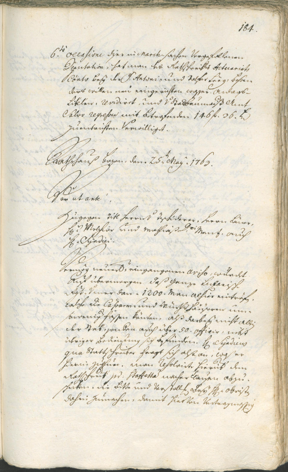 Civic Archives of Bozen-Bolzano - BOhisto Ratsprotokoll 1762/65 