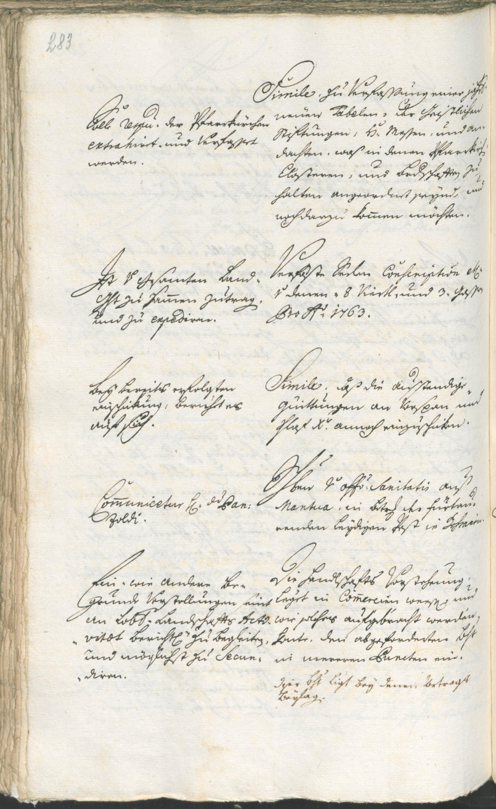Civic Archives of Bozen-Bolzano - BOhisto Ratsprotokoll 1762/65 