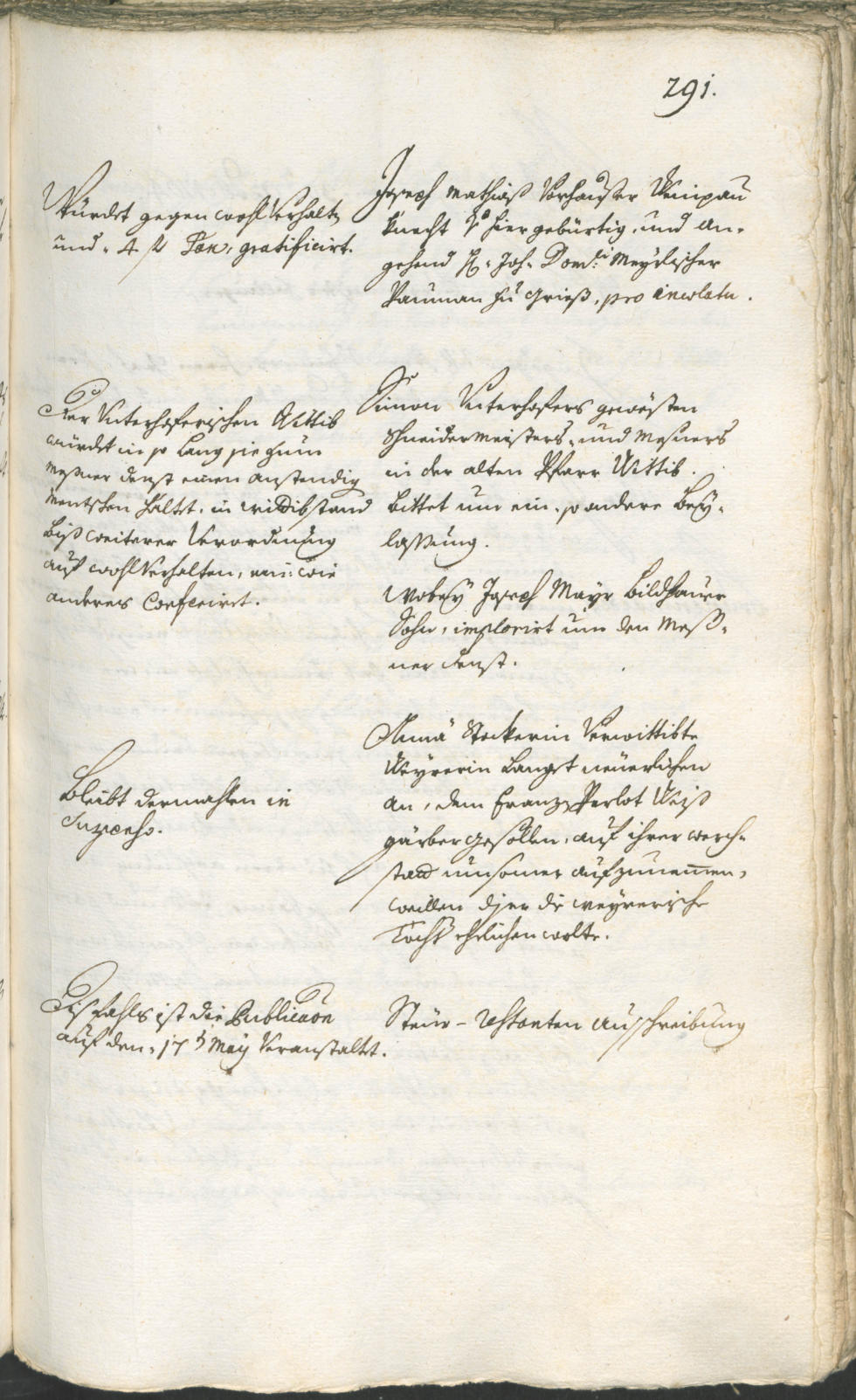 Stadtarchiv Bozen - BOhisto Ratsprotokoll 1762/65 