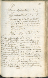 Civic Archives of Bozen-Bolzano - BOhisto Ratsprotokoll 1762/65 - 