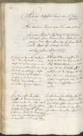Civic Archives of Bozen-Bolzano - BOhisto Ratsprotokoll 1762/65 - 