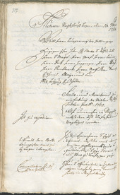 Civic Archives of Bozen-Bolzano - BOhisto Ratsprotokoll 1762/65 - 