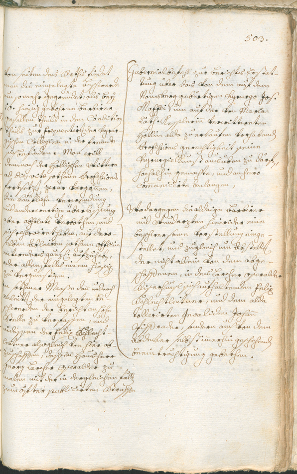 Stadtarchiv Bozen - BOhisto Ratsprotokoll 1765/68 