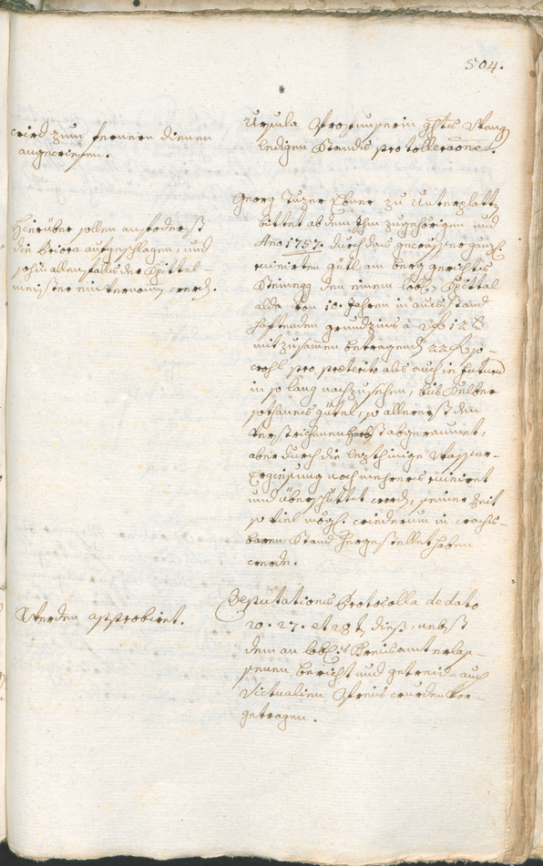 Civic Archives of Bozen-Bolzano - BOhisto Ratsprotokoll 1765/68 