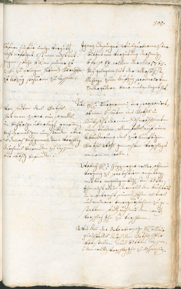 Civic Archives of Bozen-Bolzano - BOhisto Ratsprotokoll 1765/68 