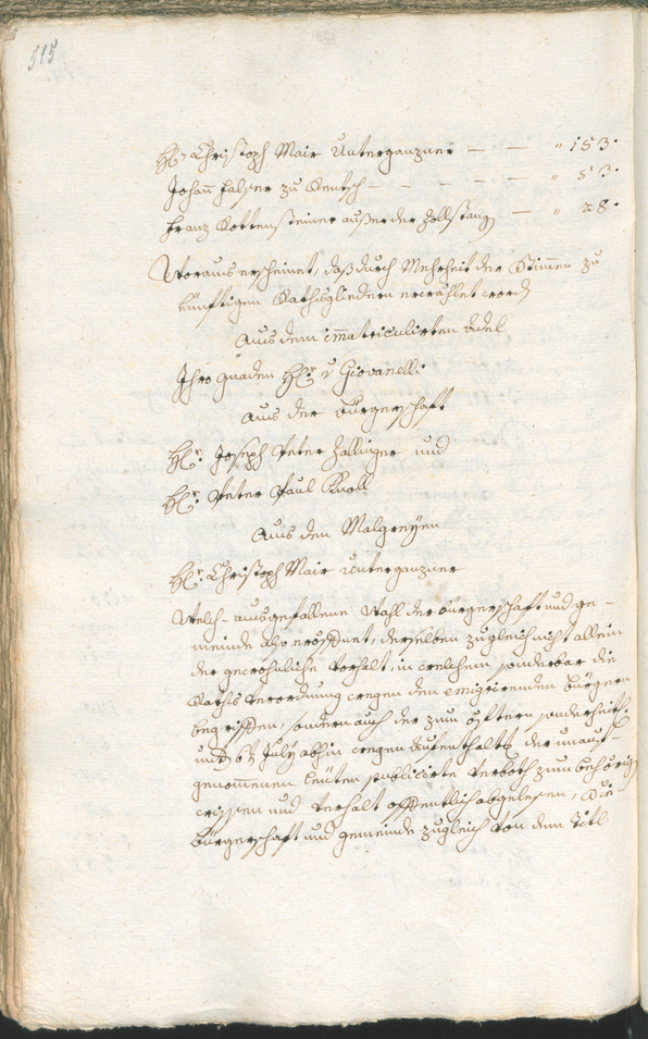 Civic Archives of Bozen-Bolzano - BOhisto Ratsprotokoll 1765/68 