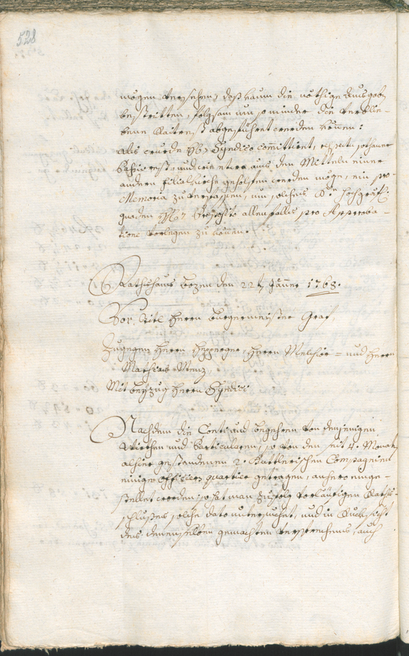 Civic Archives of Bozen-Bolzano - BOhisto Ratsprotokoll 1765/68 