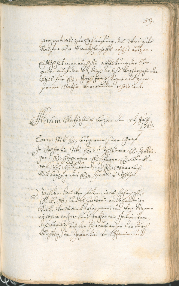 Civic Archives of Bozen-Bolzano - BOhisto Ratsprotokoll 1765/68 