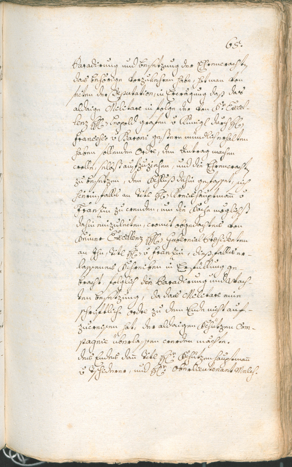 Stadtarchiv Bozen - BOhisto Ratsprotokoll 1765/68 