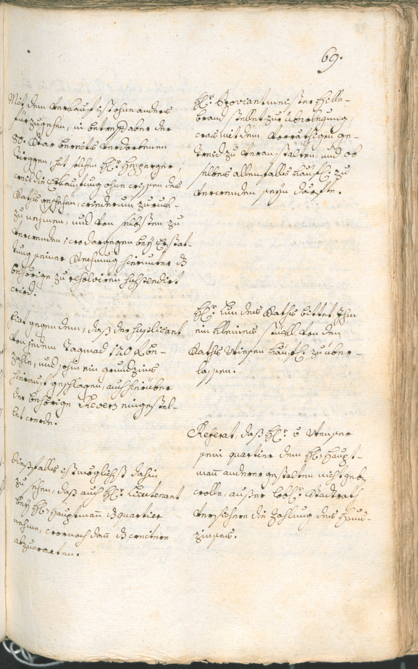 Civic Archives of Bozen-Bolzano - BOhisto Ratsprotokoll 1765/68 