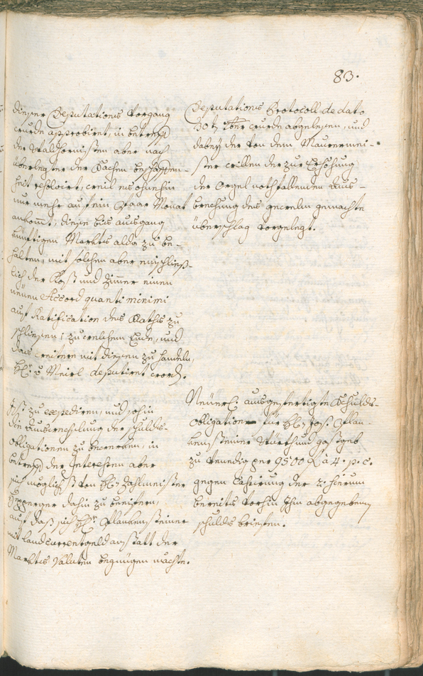 Civic Archives of Bozen-Bolzano - BOhisto Ratsprotokoll 1765/68 