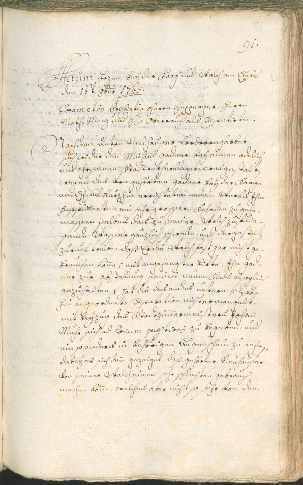 Civic Archives of Bozen-Bolzano - BOhisto Ratsprotokoll 1765/68 