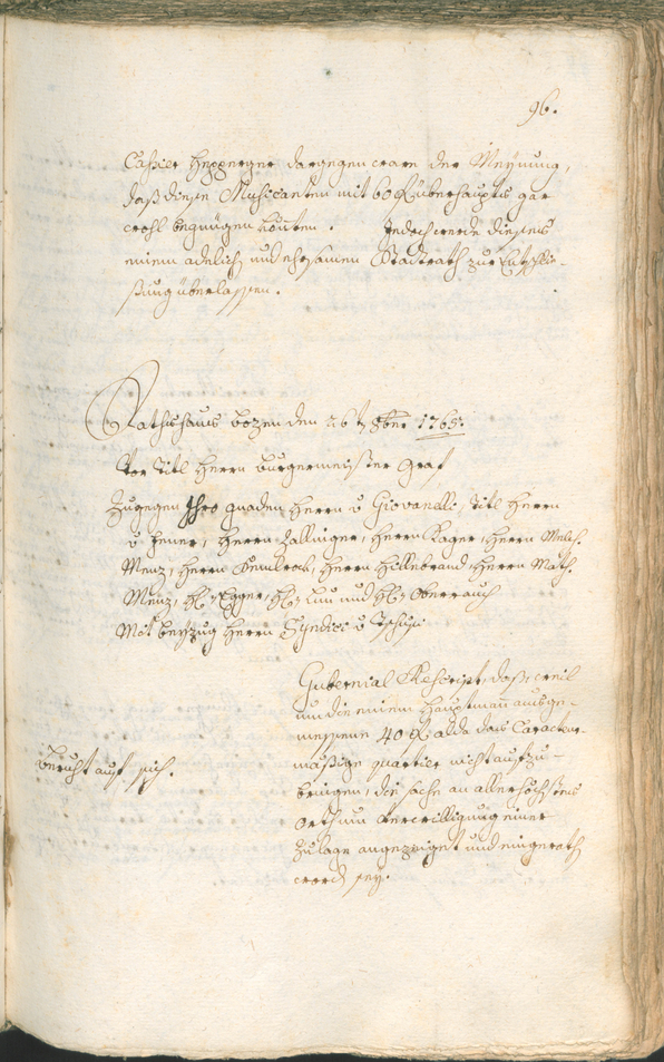 Civic Archives of Bozen-Bolzano - BOhisto Ratsprotokoll 1765/68 