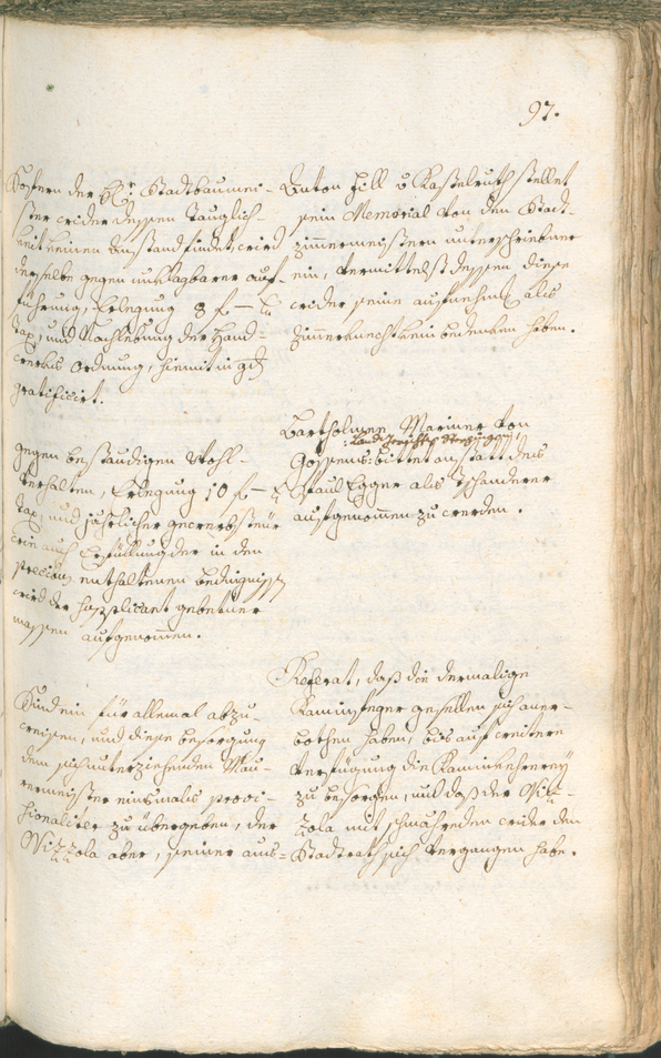 Civic Archives of Bozen-Bolzano - BOhisto Ratsprotokoll 1765/68 