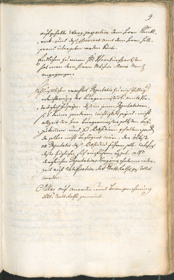 Archivio Storico della Città di Bolzano - BOhisto protocollo consiliare 1765/68 