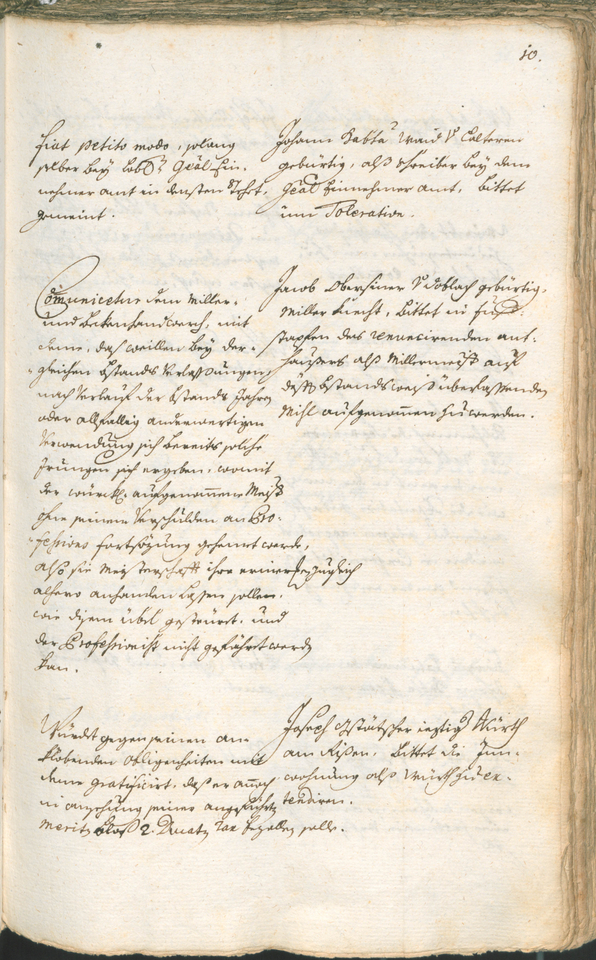 Stadtarchiv Bozen - BOhisto Ratsprotokoll 1765/68 