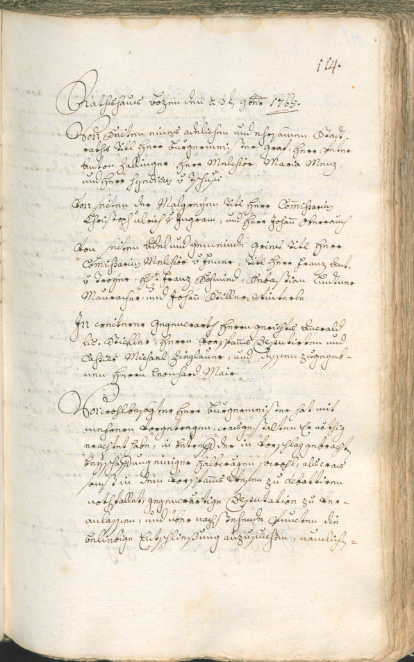 Civic Archives of Bozen-Bolzano - BOhisto Ratsprotokoll 1765/68 