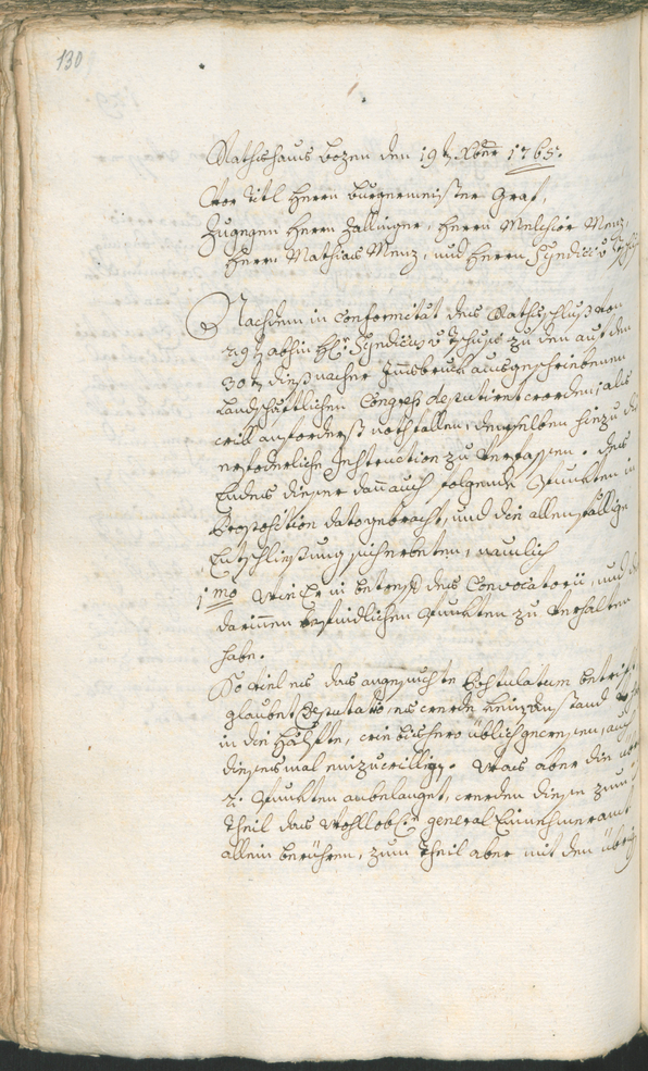 Archivio Storico della Città di Bolzano - BOhisto protocollo consiliare 1765/68 