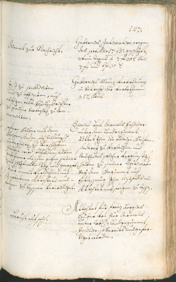 Stadtarchiv Bozen - BOhisto Ratsprotokoll 1765/68 