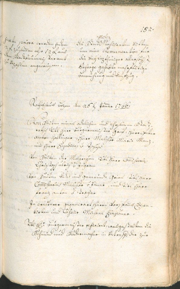 Archivio Storico della Città di Bolzano - BOhisto protocollo consiliare 1765/68 