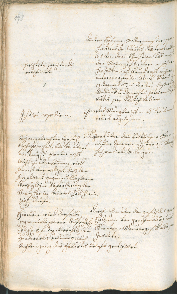 Stadtarchiv Bozen - BOhisto Ratsprotokoll 1765/68 